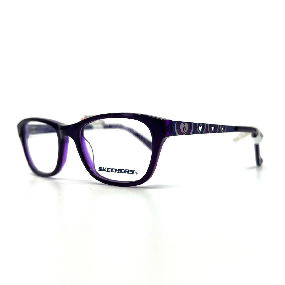 Skechers Eyeglasses SE1601 081 Purple Kids Rectangular Kids Frames 46 16 130 mm