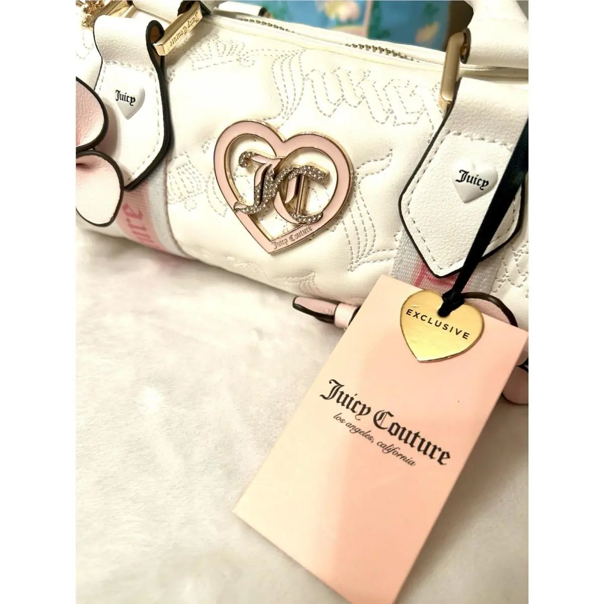 Juicy Couture Mini Barrel Top-handle Crossbody Save The Best For Last