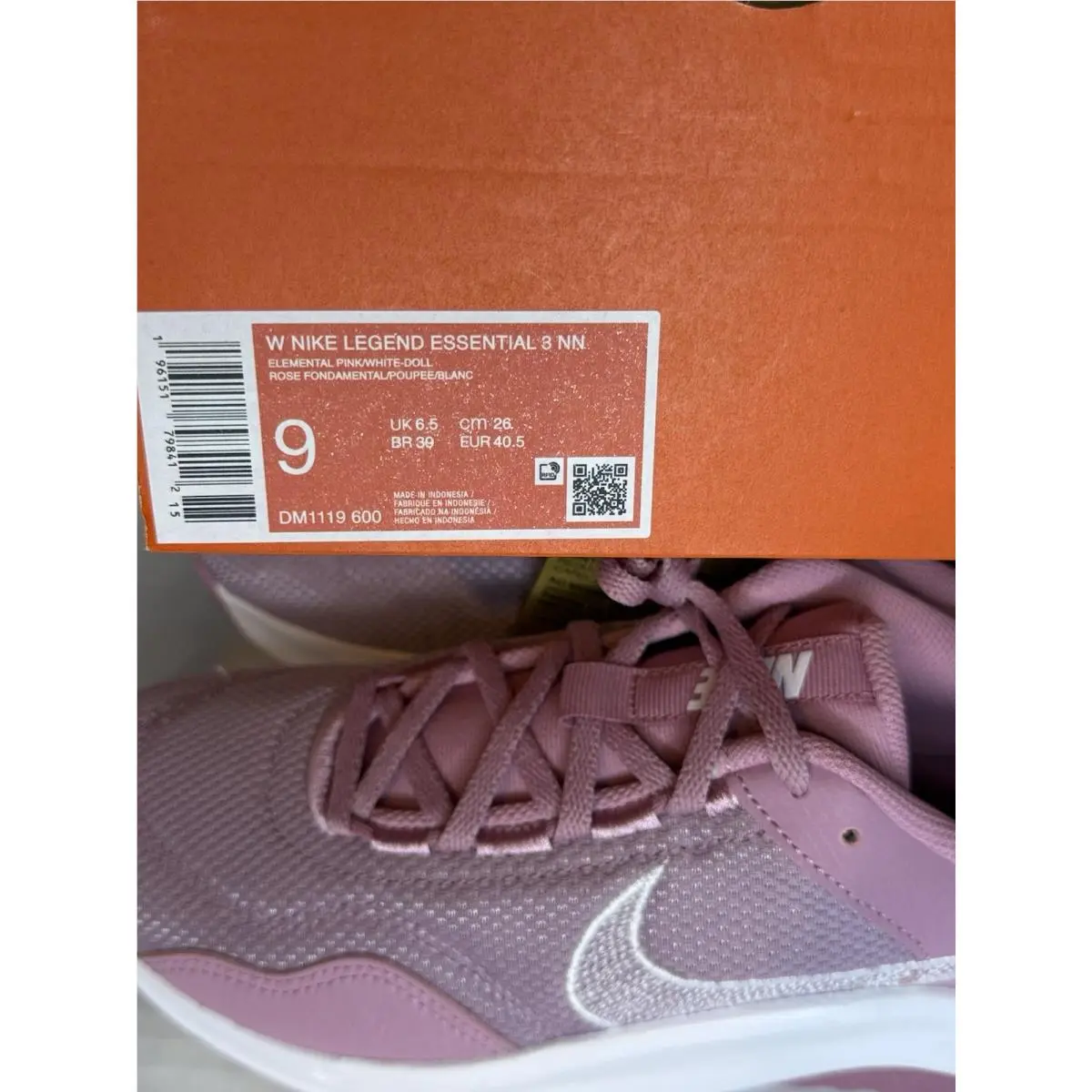 Nike shoes - Nike Legend Essential 3 - Legend Essential - DM1119 600 - Pink 4