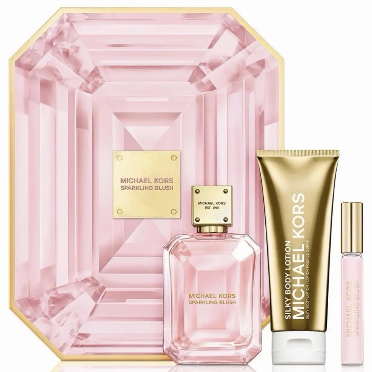 Michael Kors Sparkling Blush 3pc Gift Set- 3.4oz-100mL