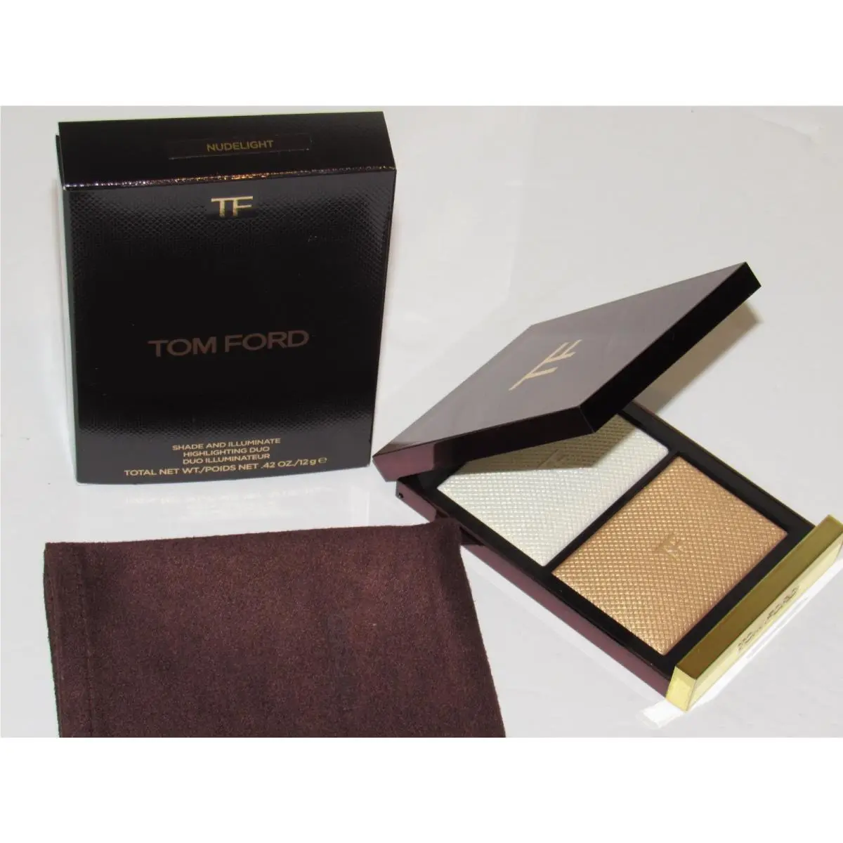 Tom Ford Shade and Illuminate Highlighting Duo Nudelight 0.42 Oz Highlighter