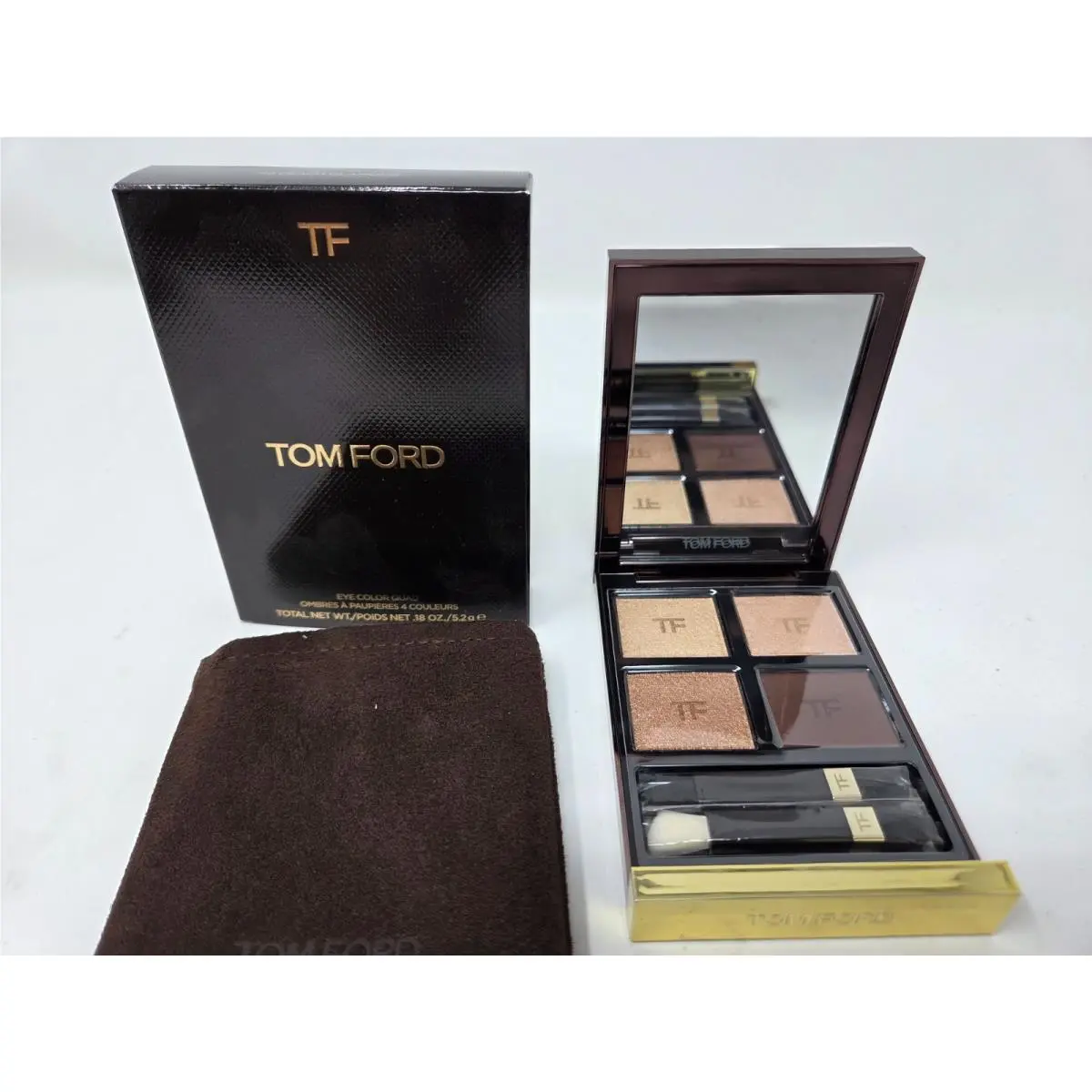 Tom Ford Eye Color Quad - 48 Peach Glamour Eyeshadow Palette 0.18 oz / 5.2g