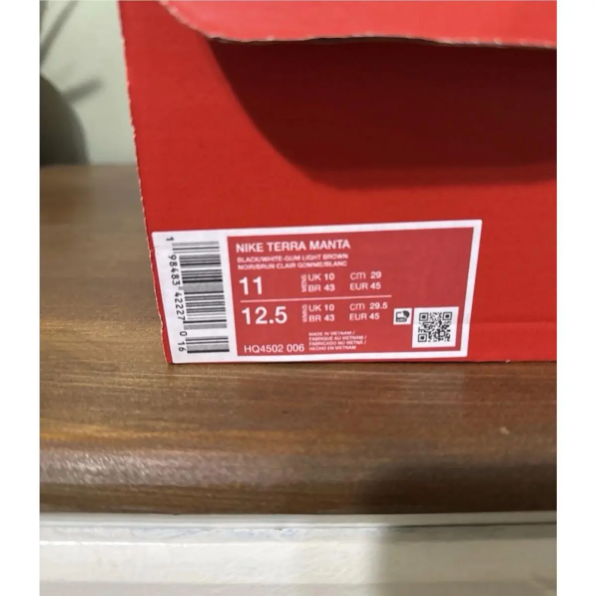Nike shoes - Nike Terra Manta - Terra Manta - HQ4502-001 - Black 4