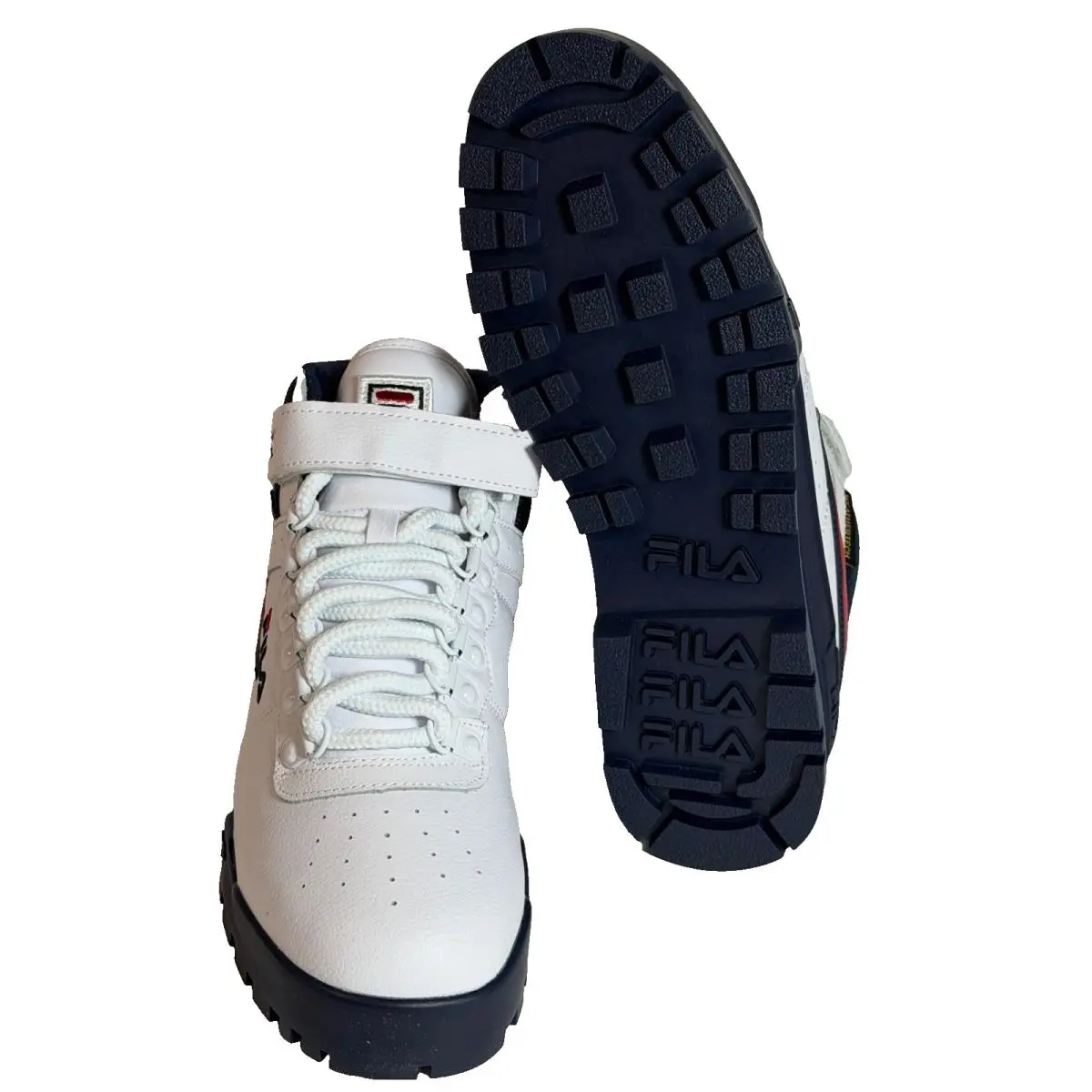 Fila shoes - FILA F-13 - White/Navy/Red 7