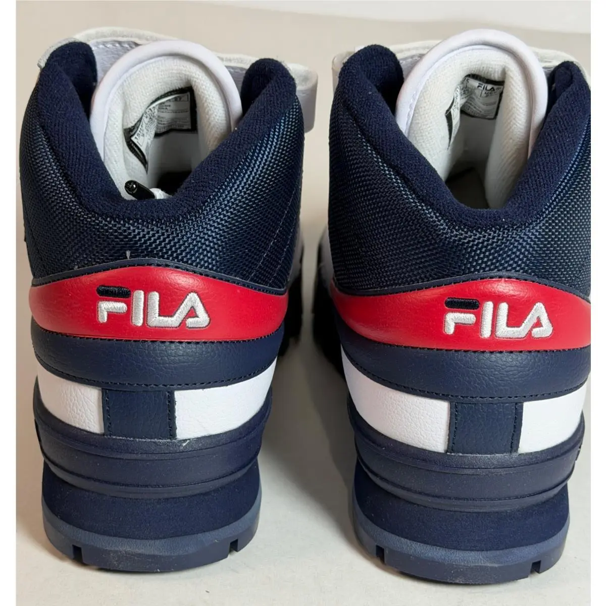 Fila shoes - FILA F-13 - White/Navy/Red 4