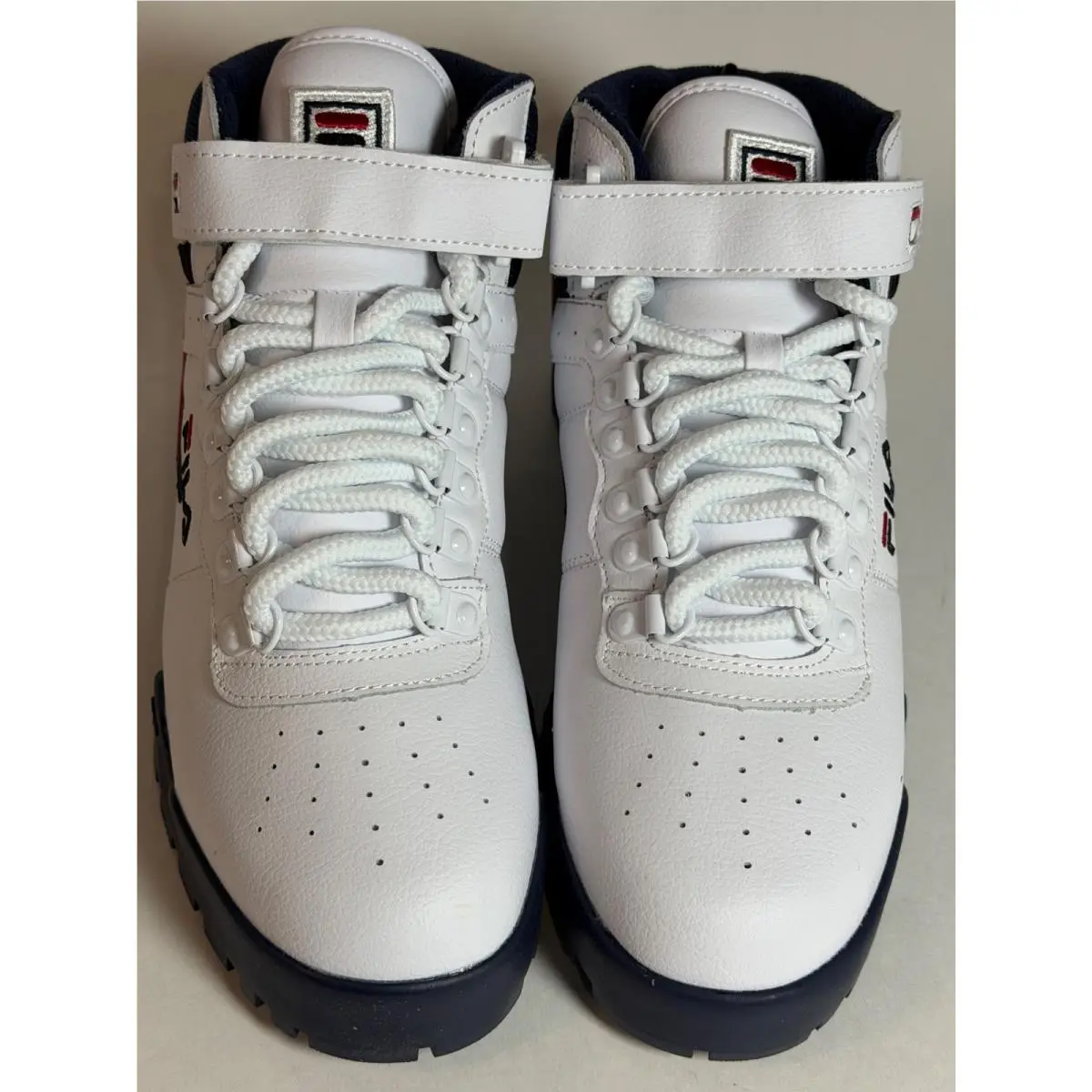Fila shoes - FILA F-13 - White/Navy/Red 5