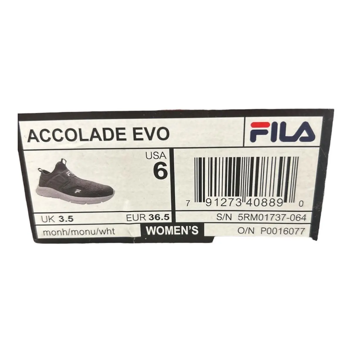 Fila shoes - Fila Accolade Evo - Accolade Evo - Black 4