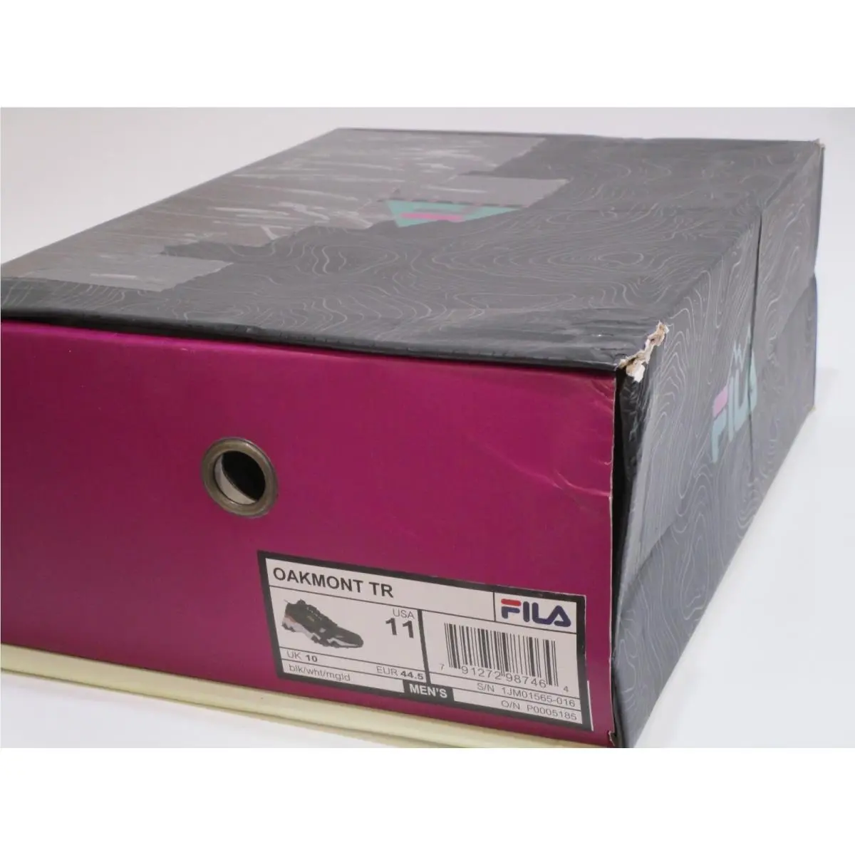 Fila shoes - FILA Oakmont Tr - Oakmont - 1JM01565-016 - Black 6