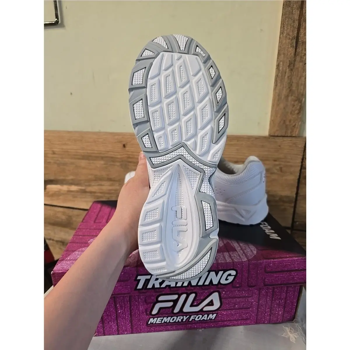 Fila shoes - filas training memory foam - training memory foam - White 2