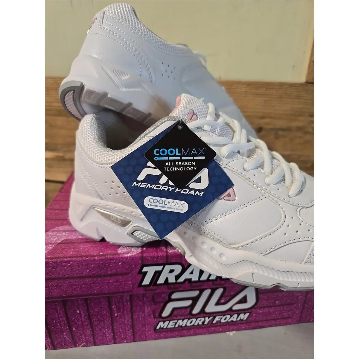 Fila shoes - filas training memory foam - training memory foam - White 3