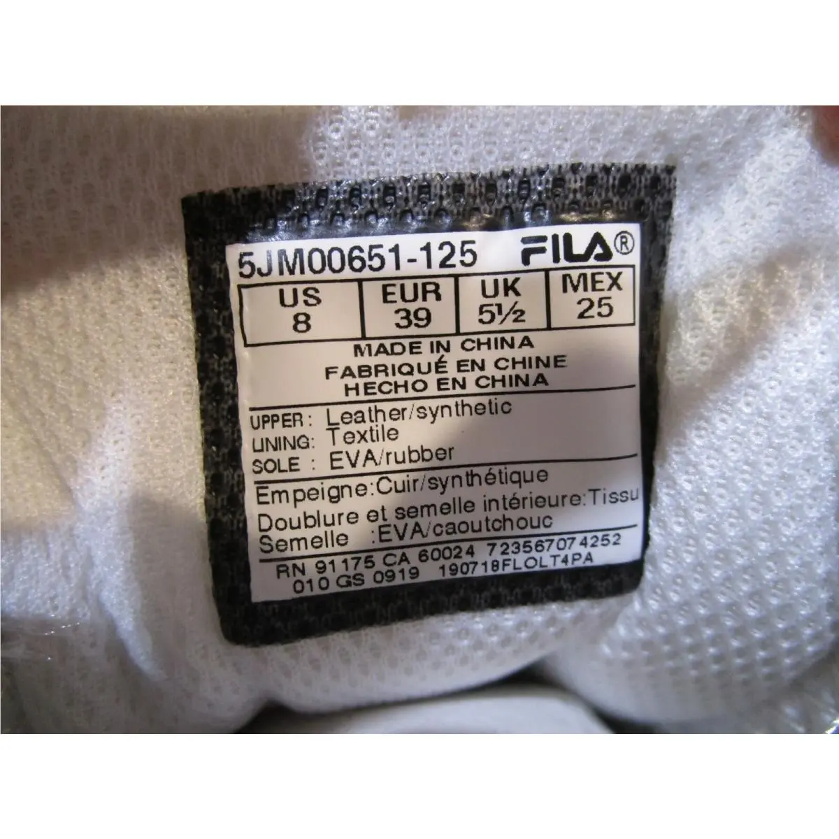 Fila shoes - Fila Oakmont TR - Oakmont - 5JM00651-125 - White/Navy-red 5
