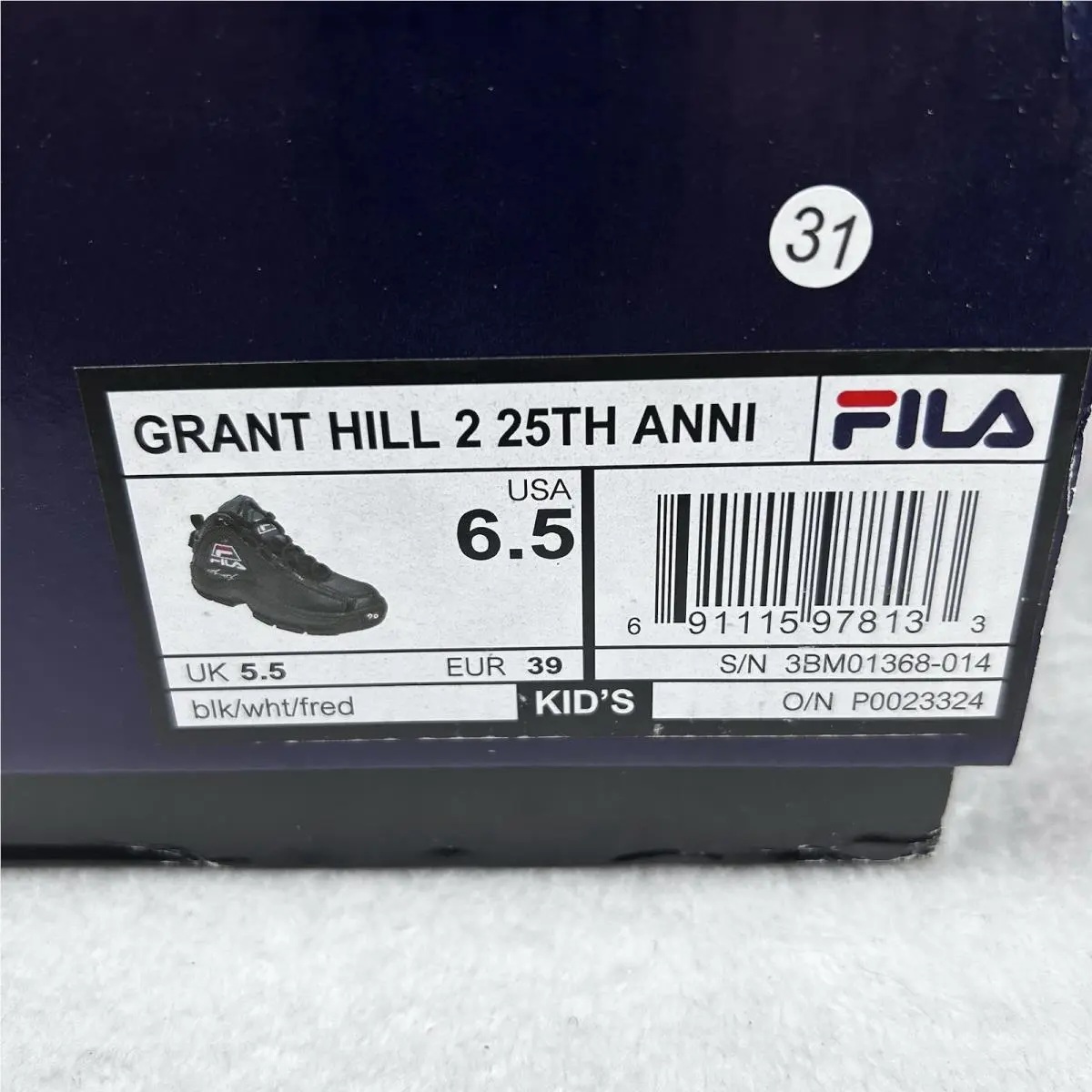 Fila shoes - FILA 96 - Black (UPC: 0691115978133) 8