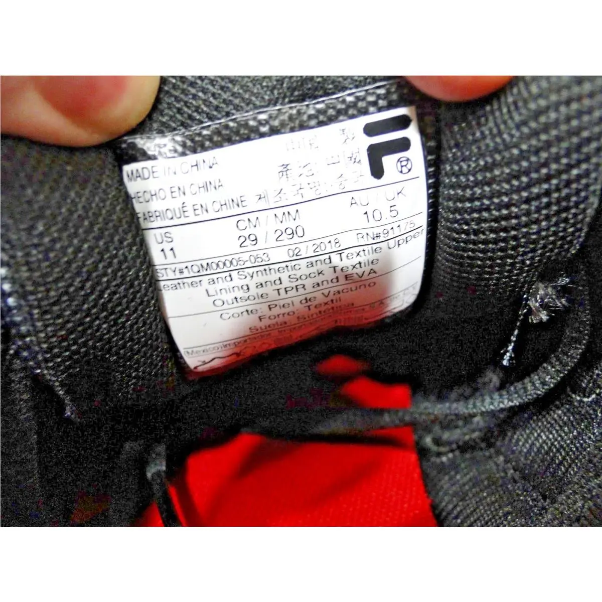 Fila shoes - fila westmount - westmount - 1QM00005 - Black (UPC: 607949210370) 10