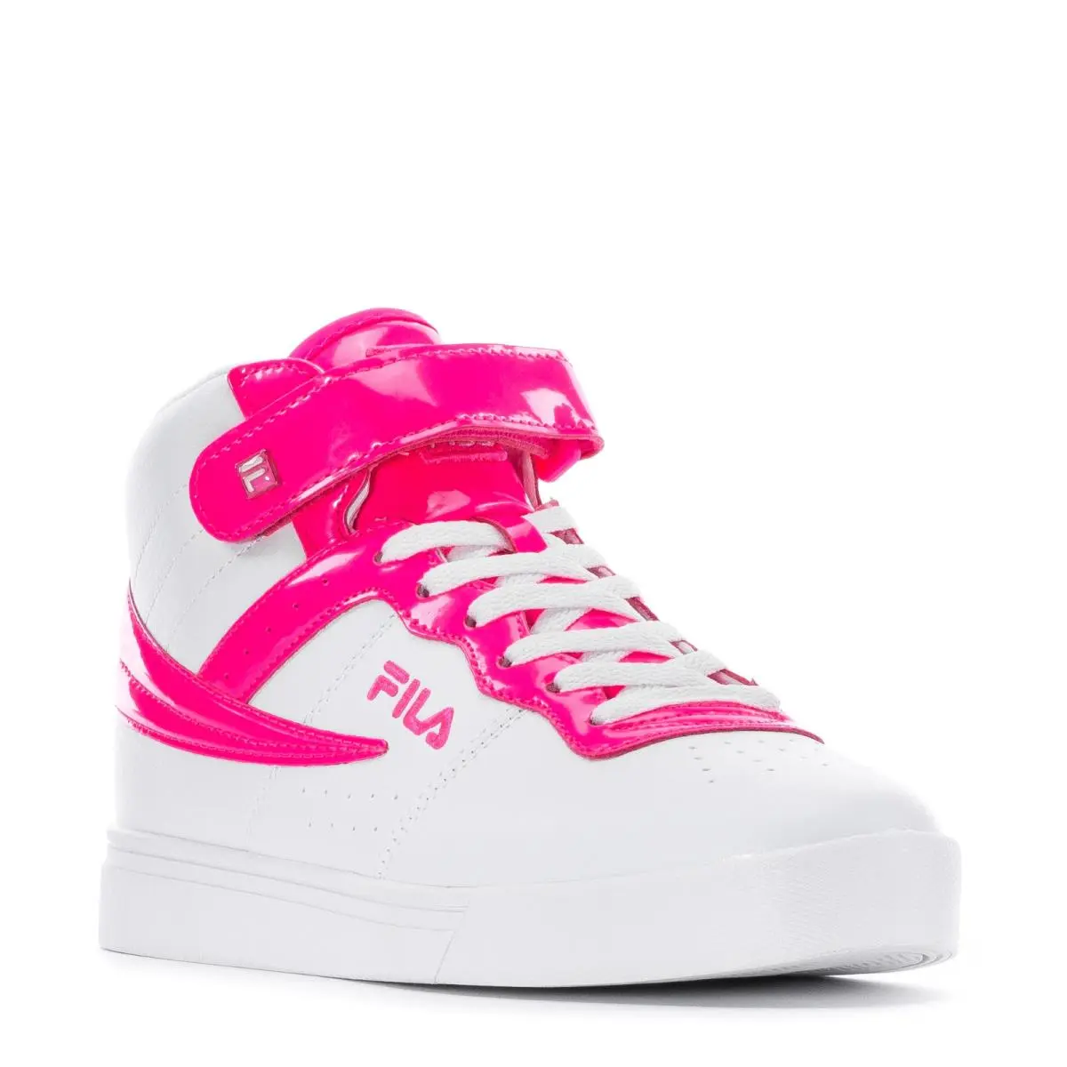 Fila Vulc 13 Anondized High Trainers Sneakers Women Shoes White/pink Size 6