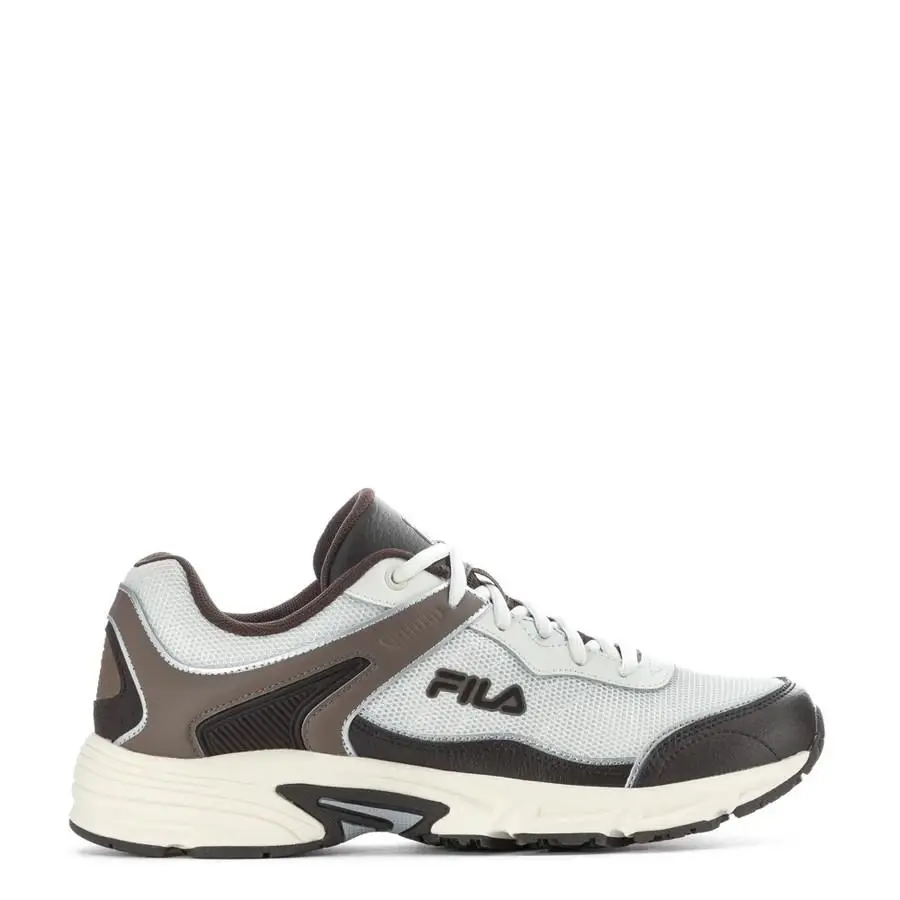 Fila Memory Sportland Low Trainers Sneakers Men Shoes Walnut/white/b Size 12