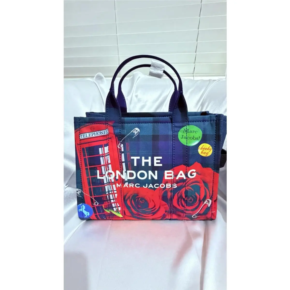 Marc Jacobs London The City Tote Medium Bag Limited Edition Handbag Red