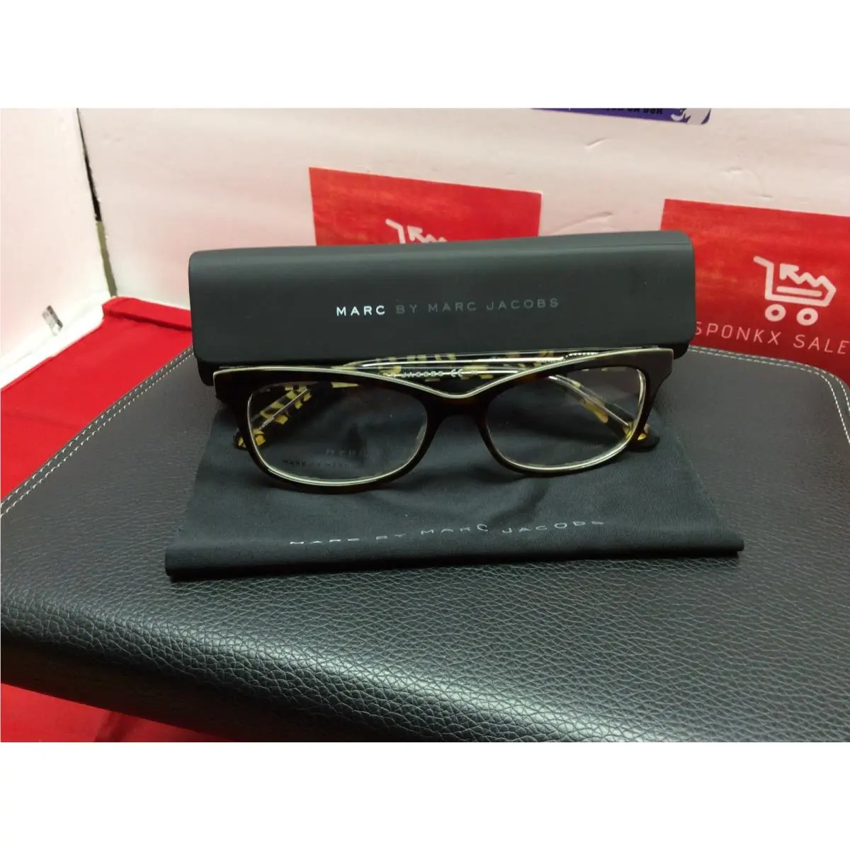 Marc Jacobs MMJ486 OA3 135 Dark Havana / Brown Tortoise / Black Clea Eye Frames