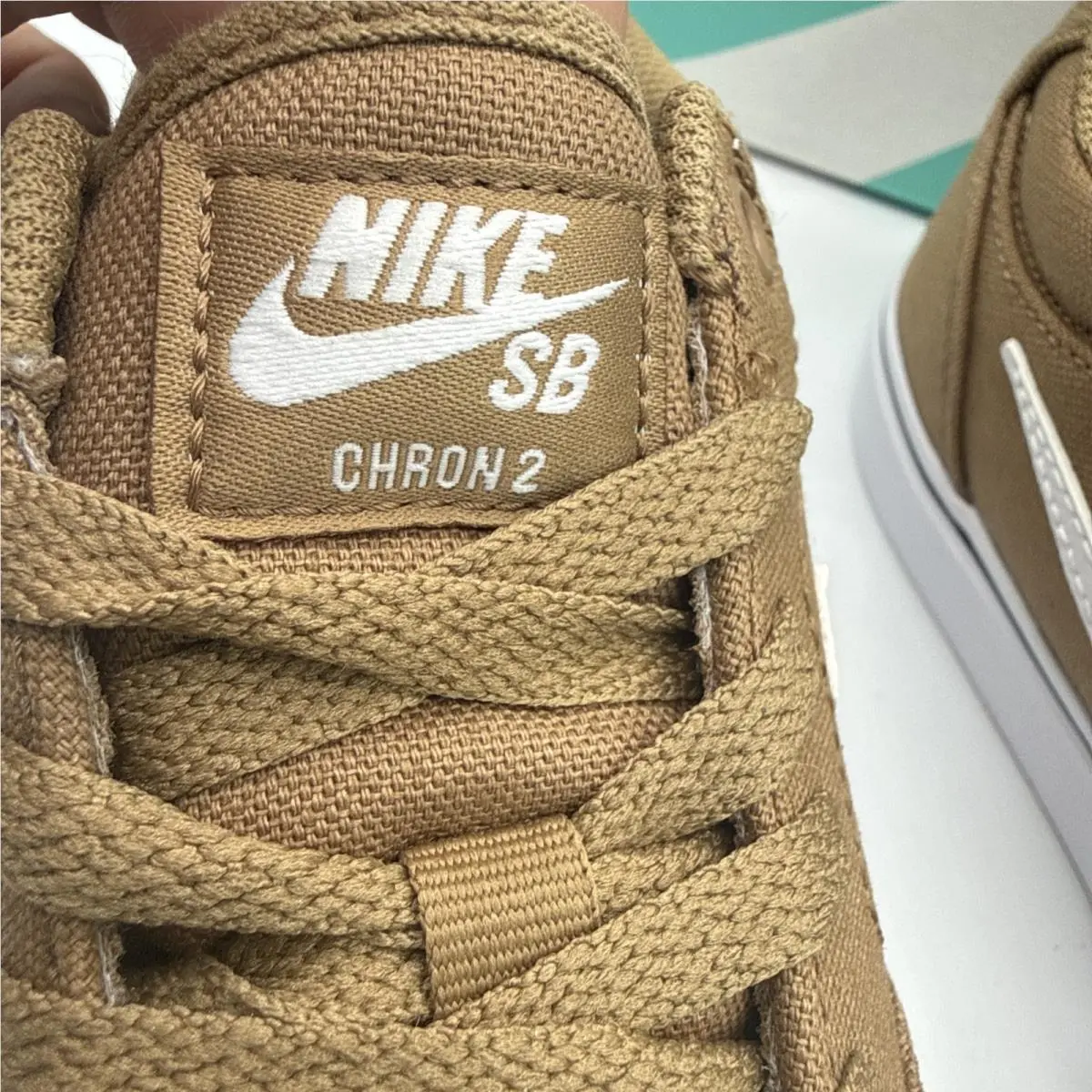Nike shoes - Nike Sb Chron 2 Canvas - DM3494-200 - Brown 1