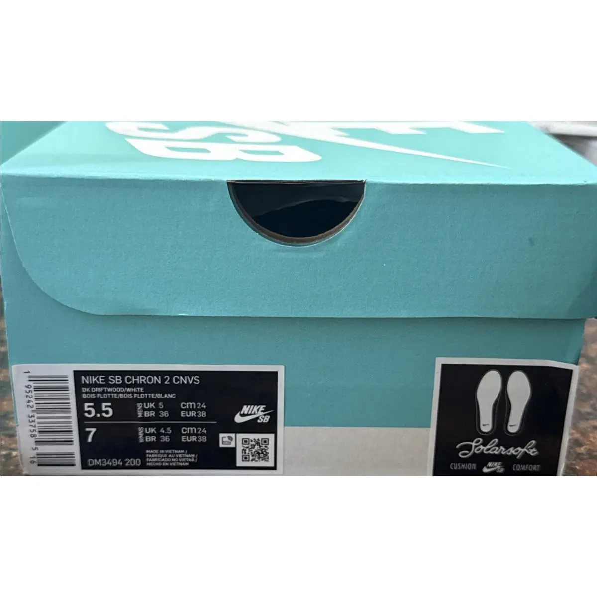 Nike shoes - Nike Sb Chron 2 Canvas - DM3494-200 - Brown 6