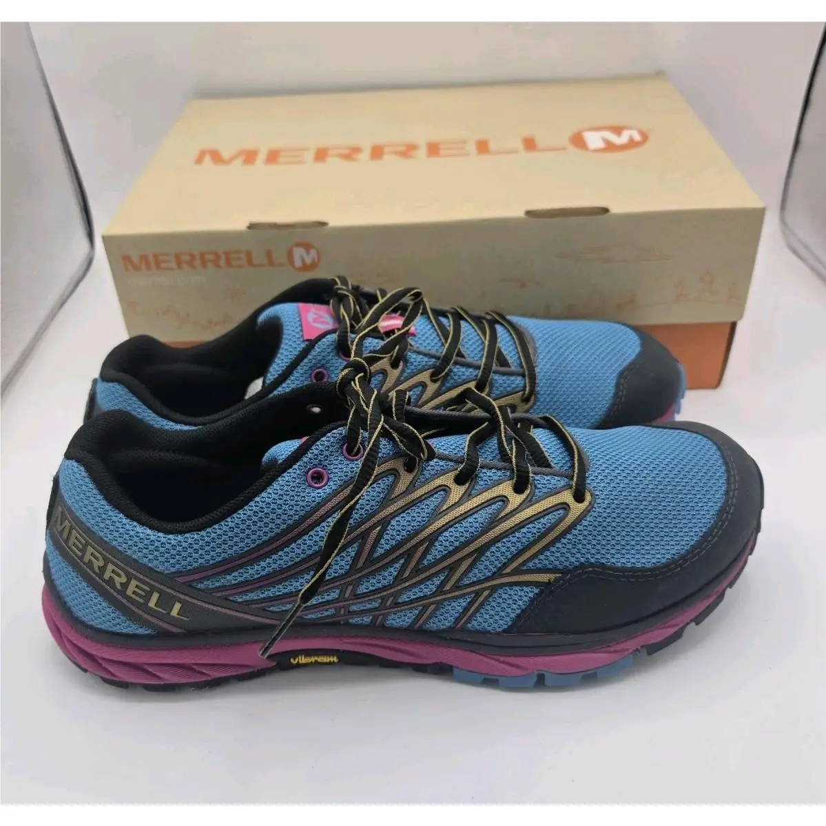 Merrell shoes - Merrell Bare Access - Bare Access - Blue 3