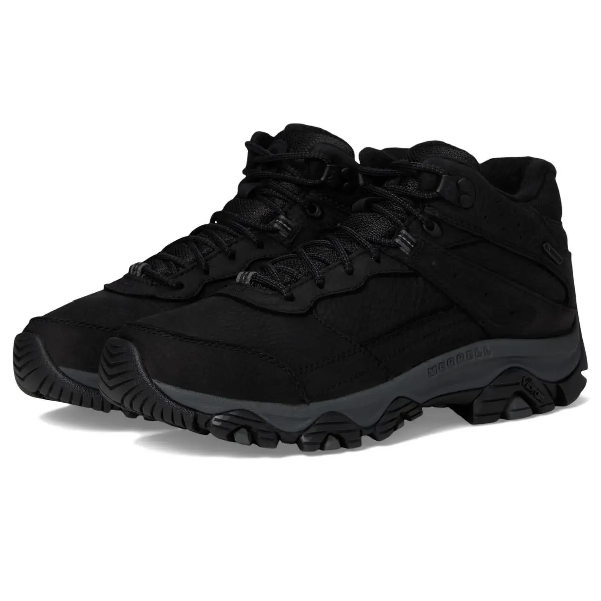 Merrell Men`s Moab Adventure 3 Mid Waterproof Hiking Boot Black 7