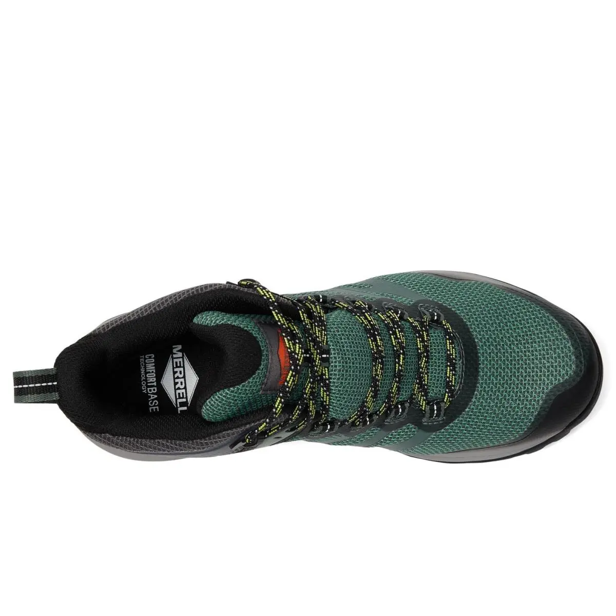 Merrell shoes - Nova 3 Mid Waterproof Carbon Fiber - J005493 - Forest/Hiviz (UPC: 195019465572) 0
