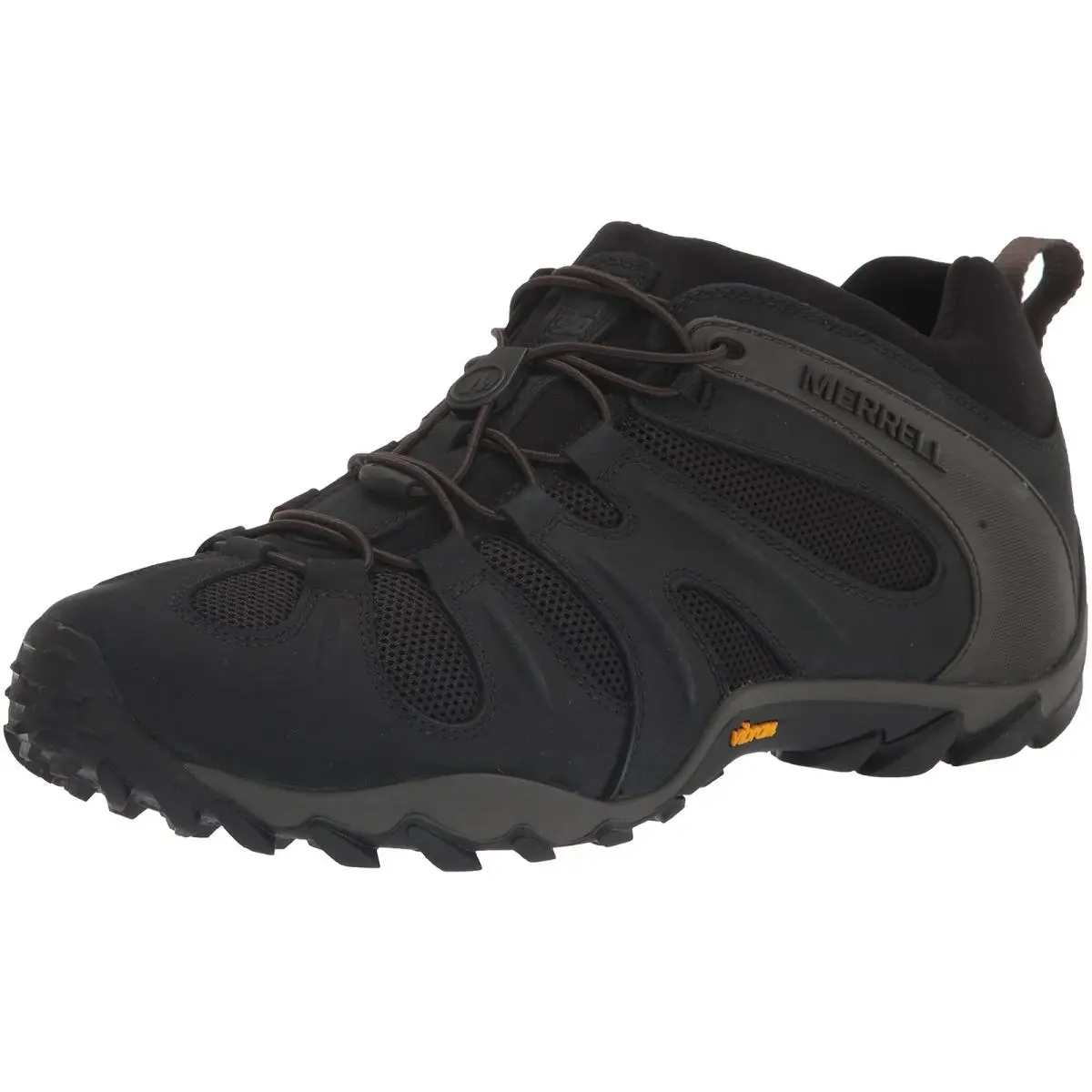 Merrell Mens Cham 8 Stretch Hiking Shoe Black 7.5