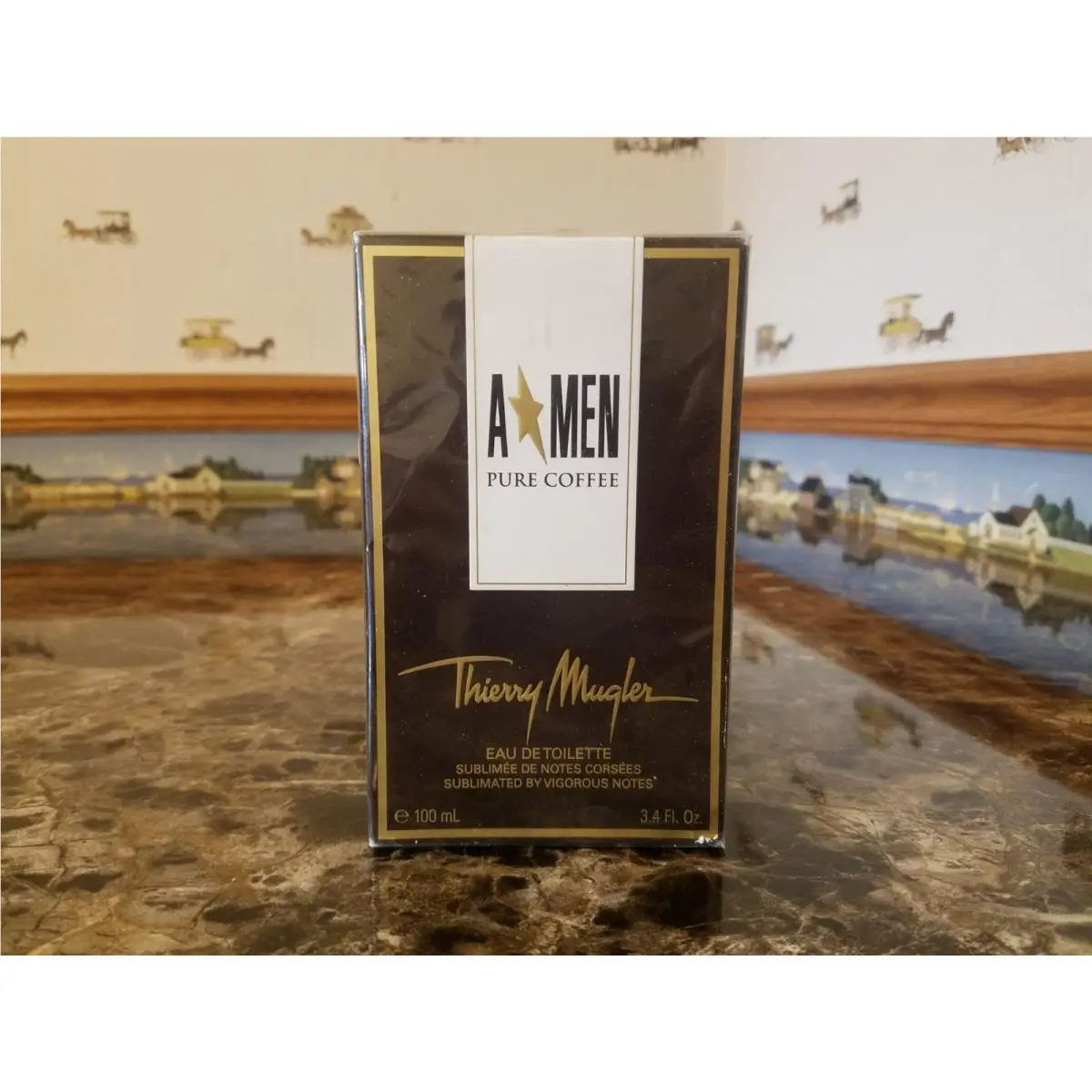 Thierry  A Men Pure Coffee Eau De Toilette Spray 3.4 oz by Mugler