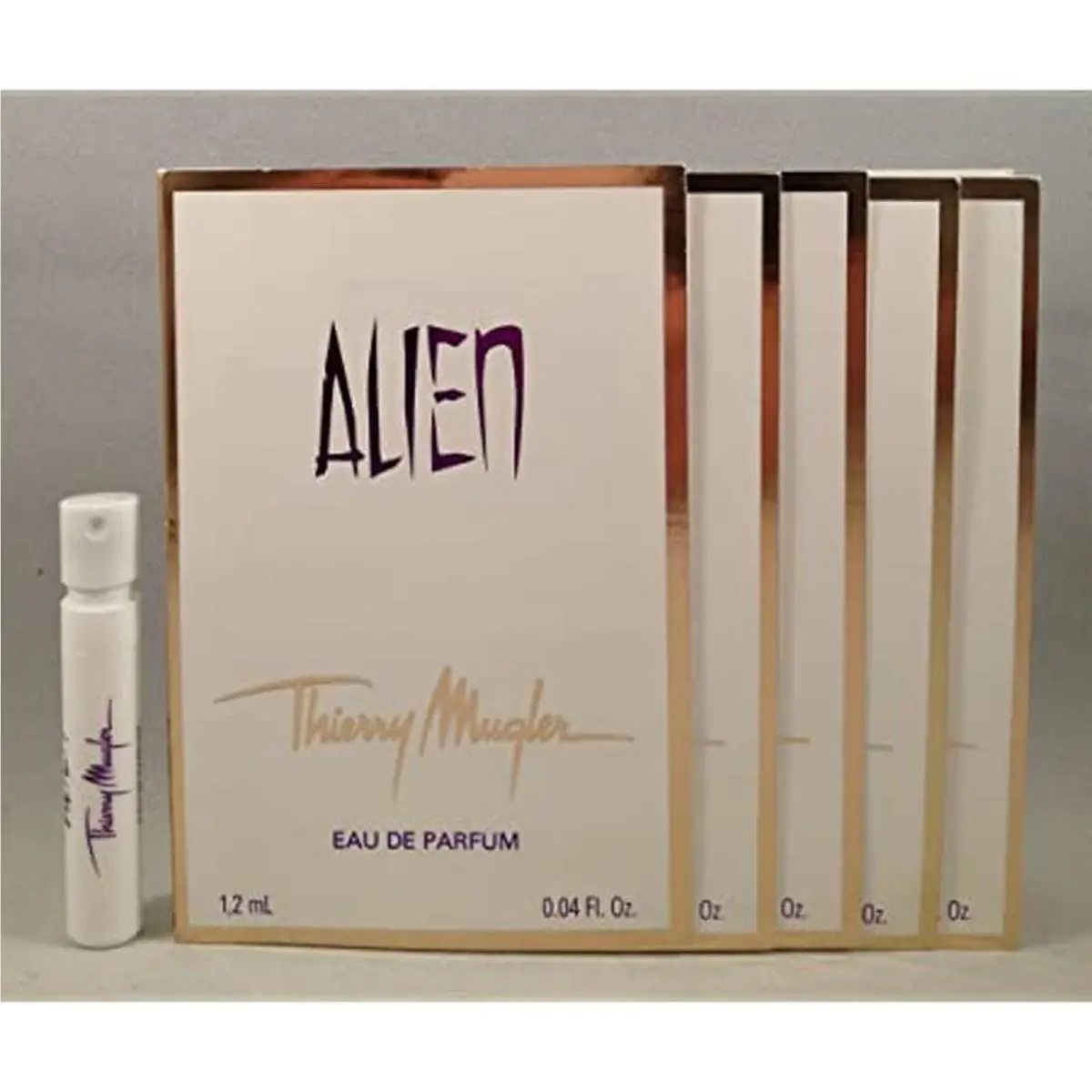20 X Thierry  Alien Edp Spray Vials ON Card For WOMEN-0.04 OZ/1.2 ML Each by Mugler