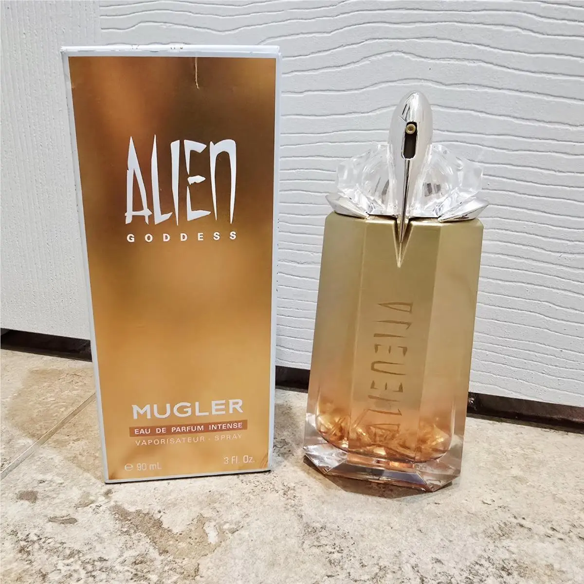 Mugler Alien Goddess Eau de Parfum Intense Spray Large Size 3 fl oz 90mL
