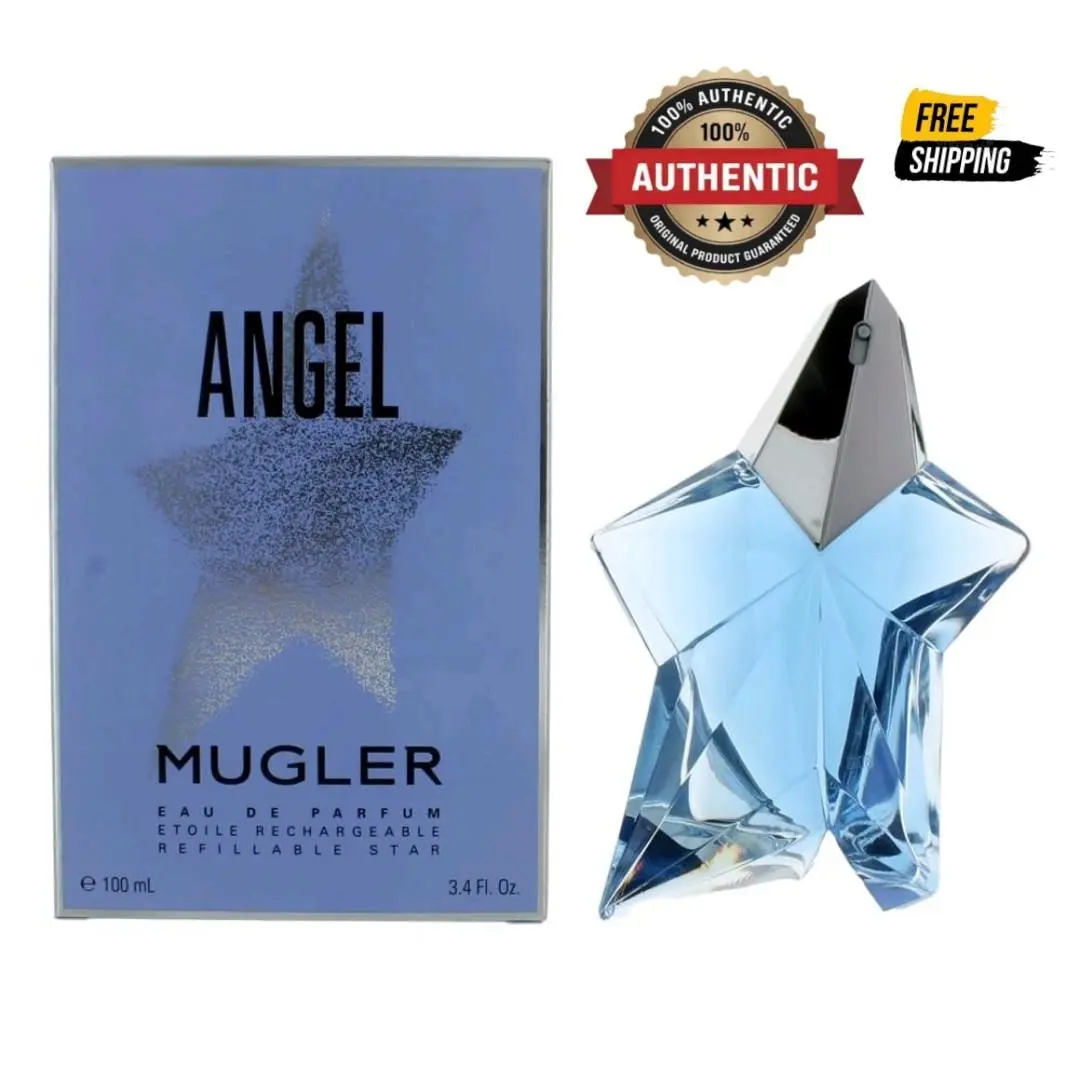 Angel by Thierry Mugler 3.4 oz Edp Spray Refillable Star For Women