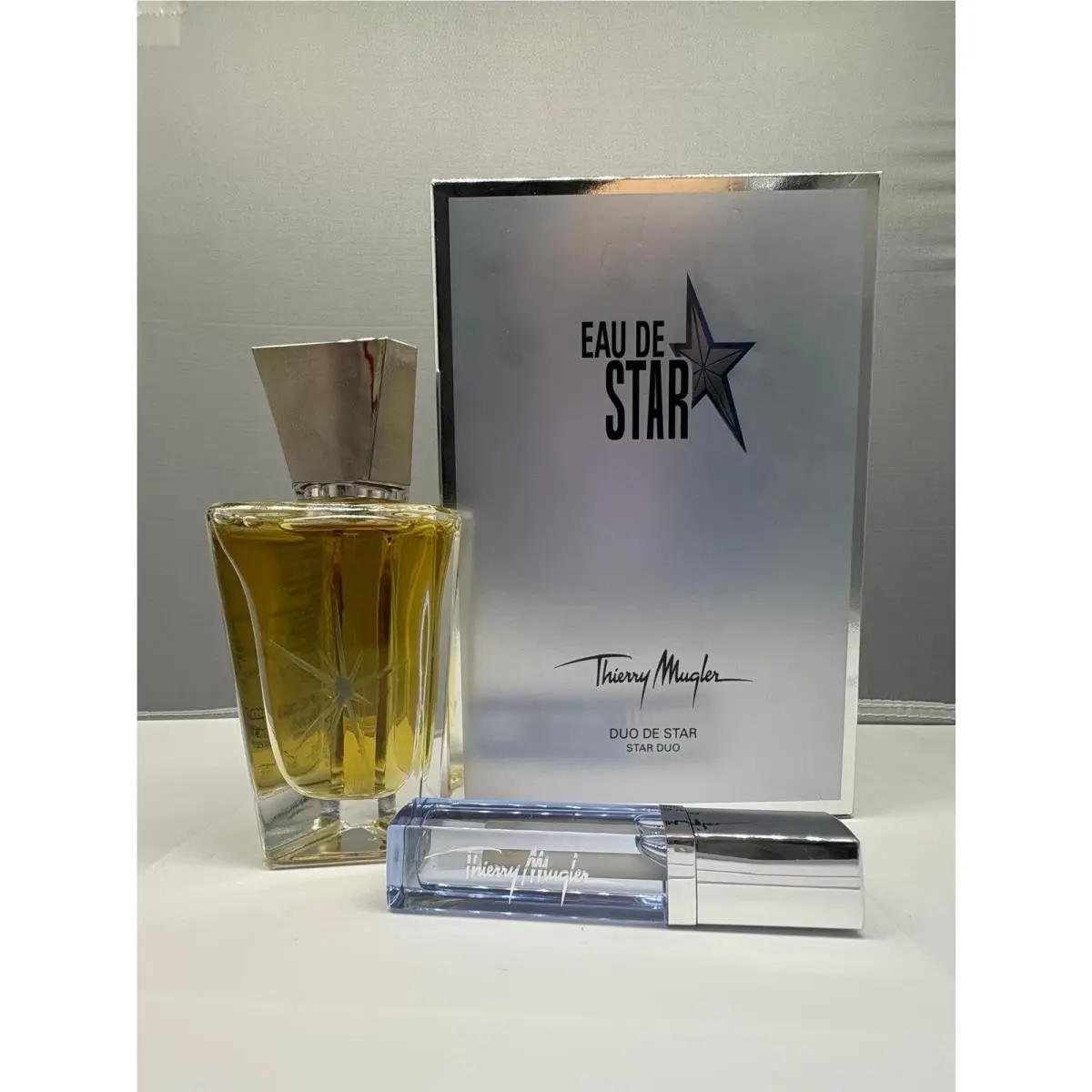 Eau De Star by Thierry Mugler Duo Star 1.7OZ Edt y Lip Gloss 0.13OZ