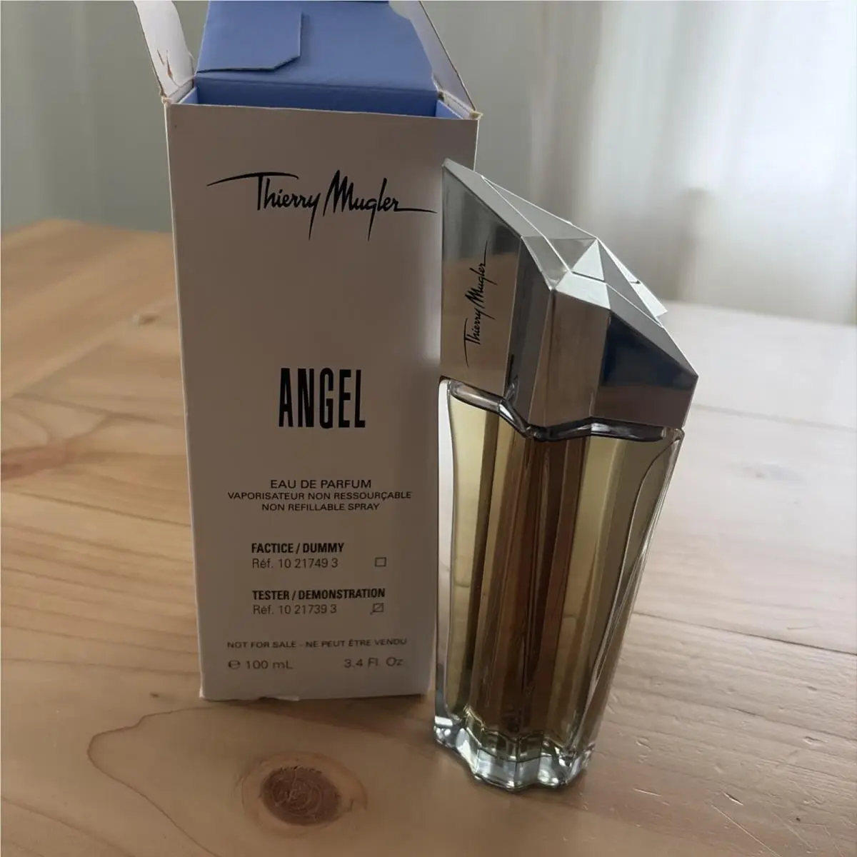 Angel Thierry Mugler Eau De Parfum In Packaging 3.4 fl oz Tester