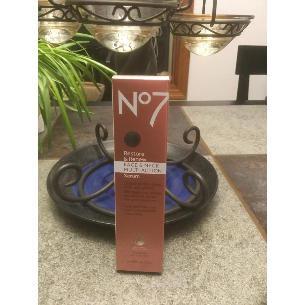 2  Restore Renew Face Neck Action Serum Younger Looking Skin 1.69 by No7