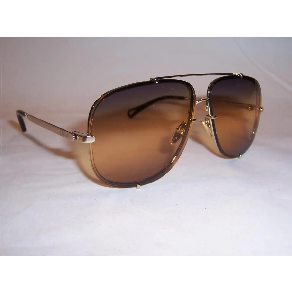 Chloe Sunglasses CH 0348S 004 Gold/yellow 62MM 0348