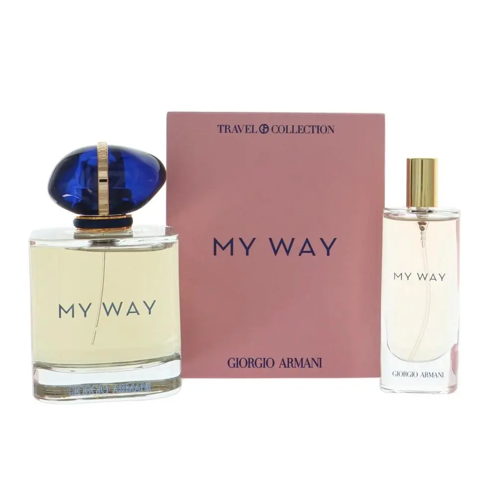 Armani My Way by Giorgio Armani Gift Set For Women 2 Piece Gift Set - 3.0 Oz