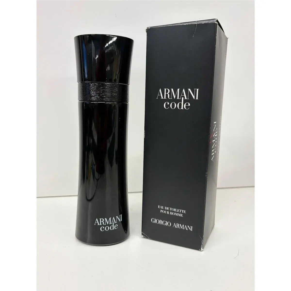 Armani Code by Giorgio Armani For Men 4.2 oz Edt Spray In Unsealed Box