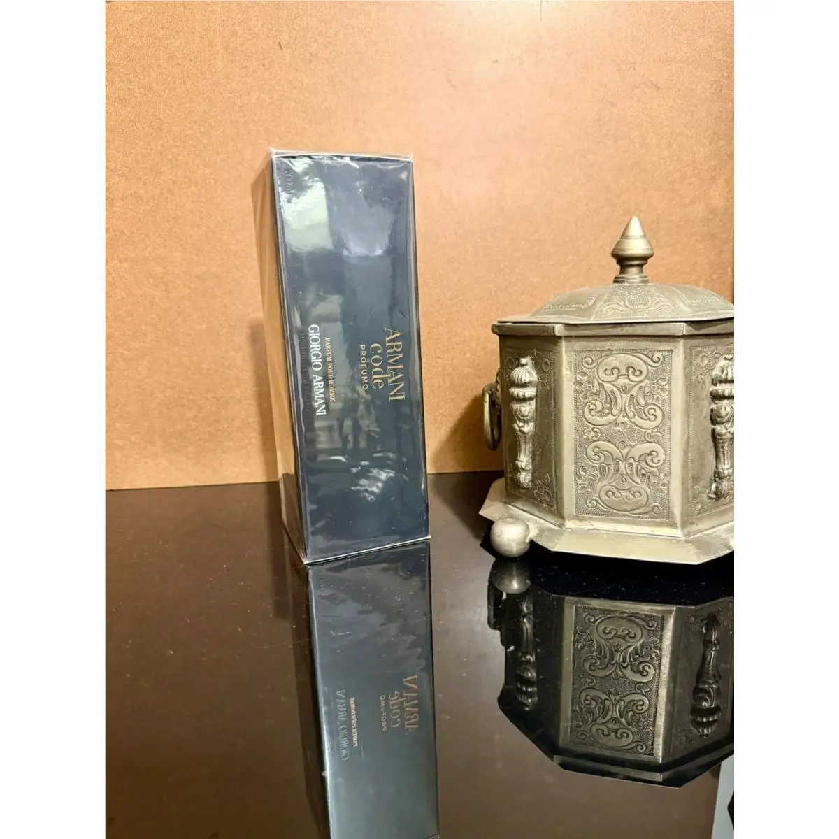 Huge Size Giorgio Armani Code Profumo Parfum Pour Homme 200 ml 6.8 oz Men V Rare