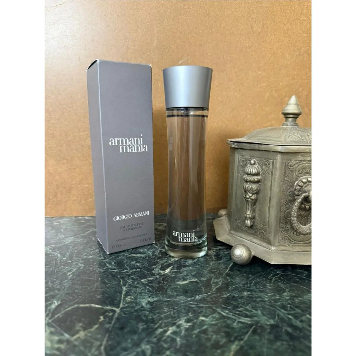 Giorgio Armani Mania Pour Homme Edt 100 ml 3.4 oz Men Rare