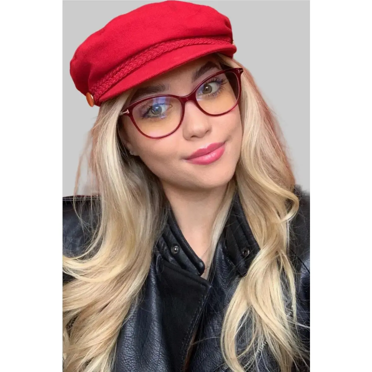 Tom Ford TF5576-B/V 075 54mm 54-16-140 Magenta Cat Eye Womens Eyeglasses Frame