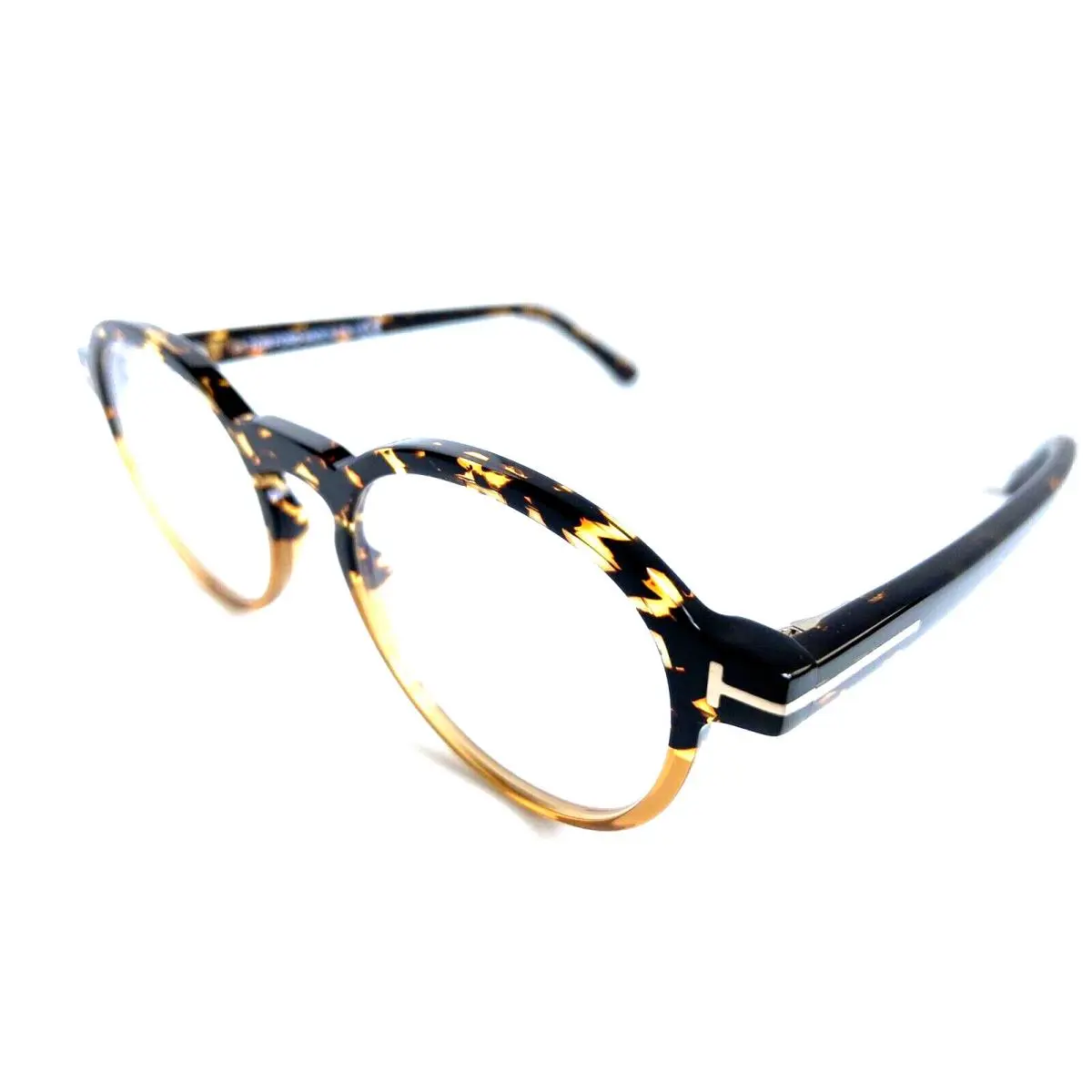 Tom Ford FT5606-B/V 056 48mm Tortoise Round Women`s Men`s Eyeglasses Frame