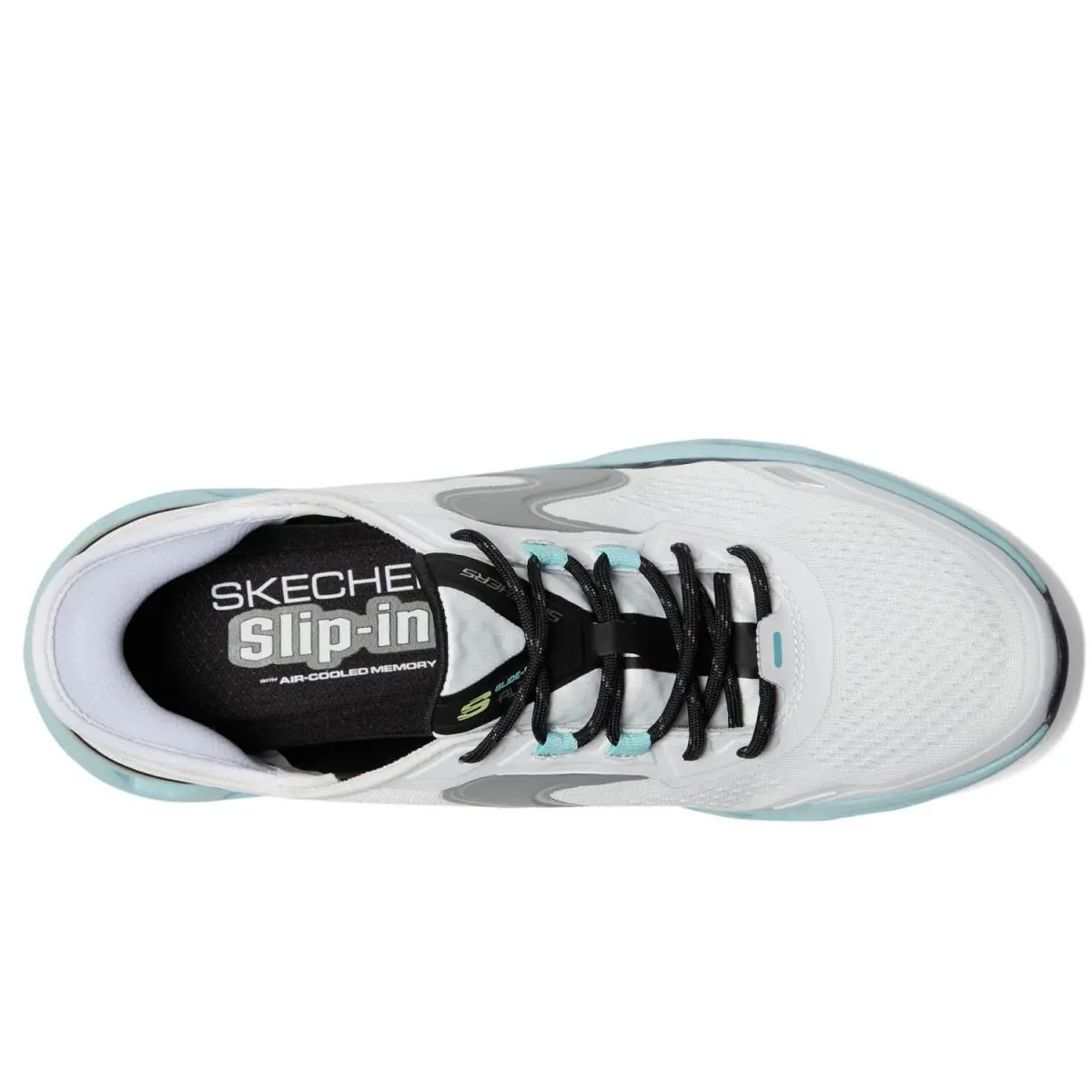 Skechers shoes - WHITE/BLUE 3