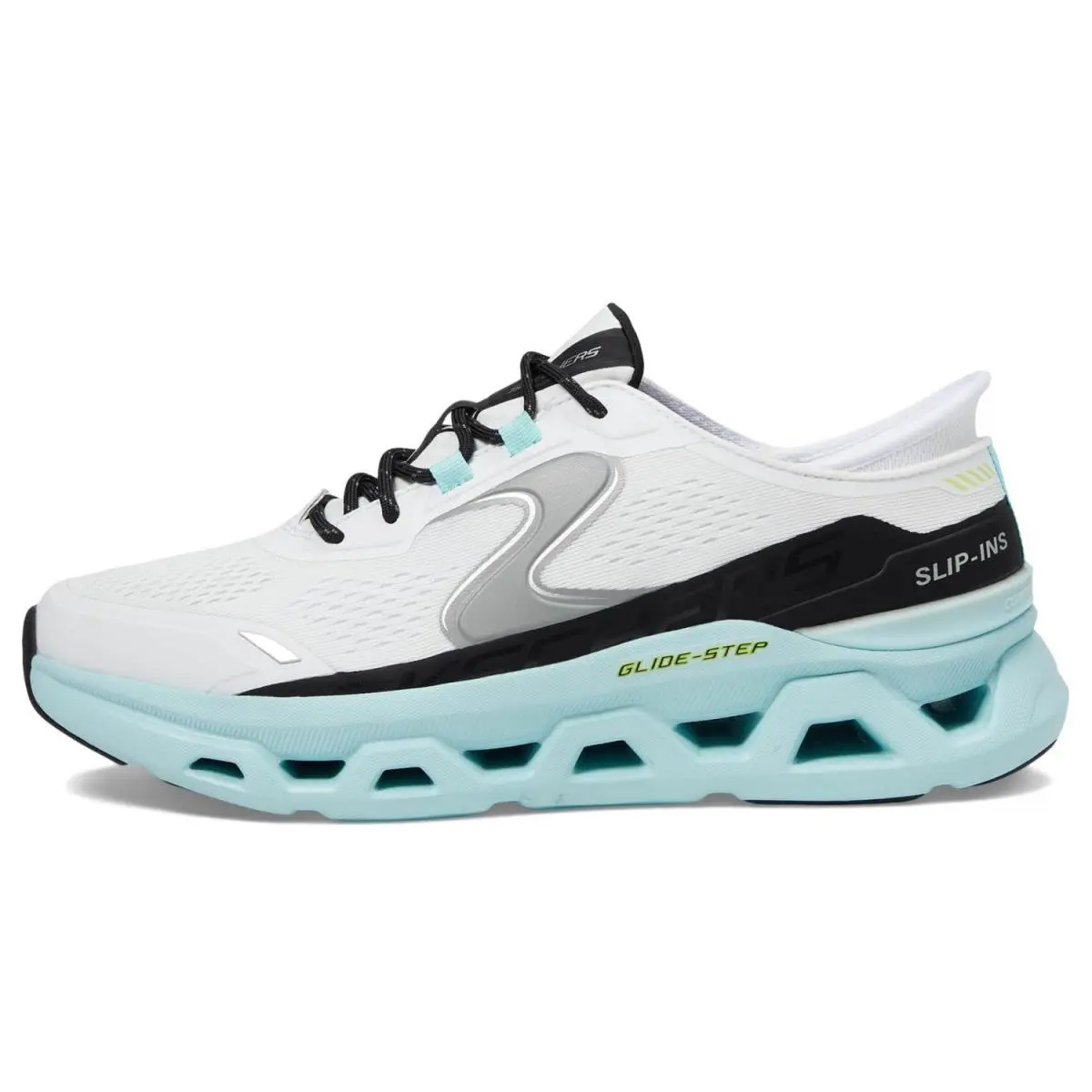 Skechers shoes - WHITE/BLUE 5