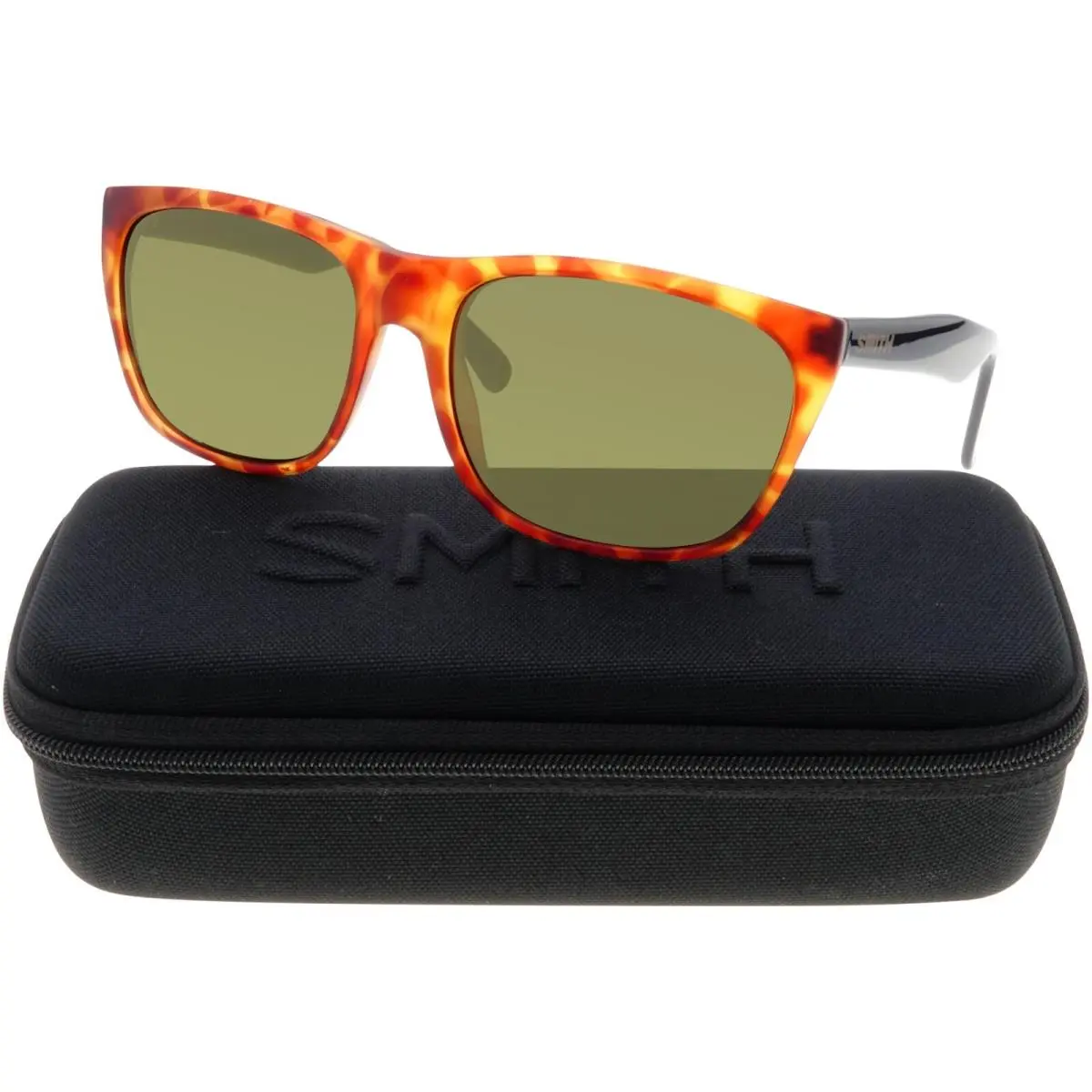 Smith Sunglasses Tioga SX7/58 Light Havana/black Green Polarized Lens Unisex