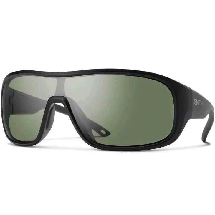Smith Optics Spinner Polarized Chromapop Wrap Sunglasses 99-01-125 - Matte Black