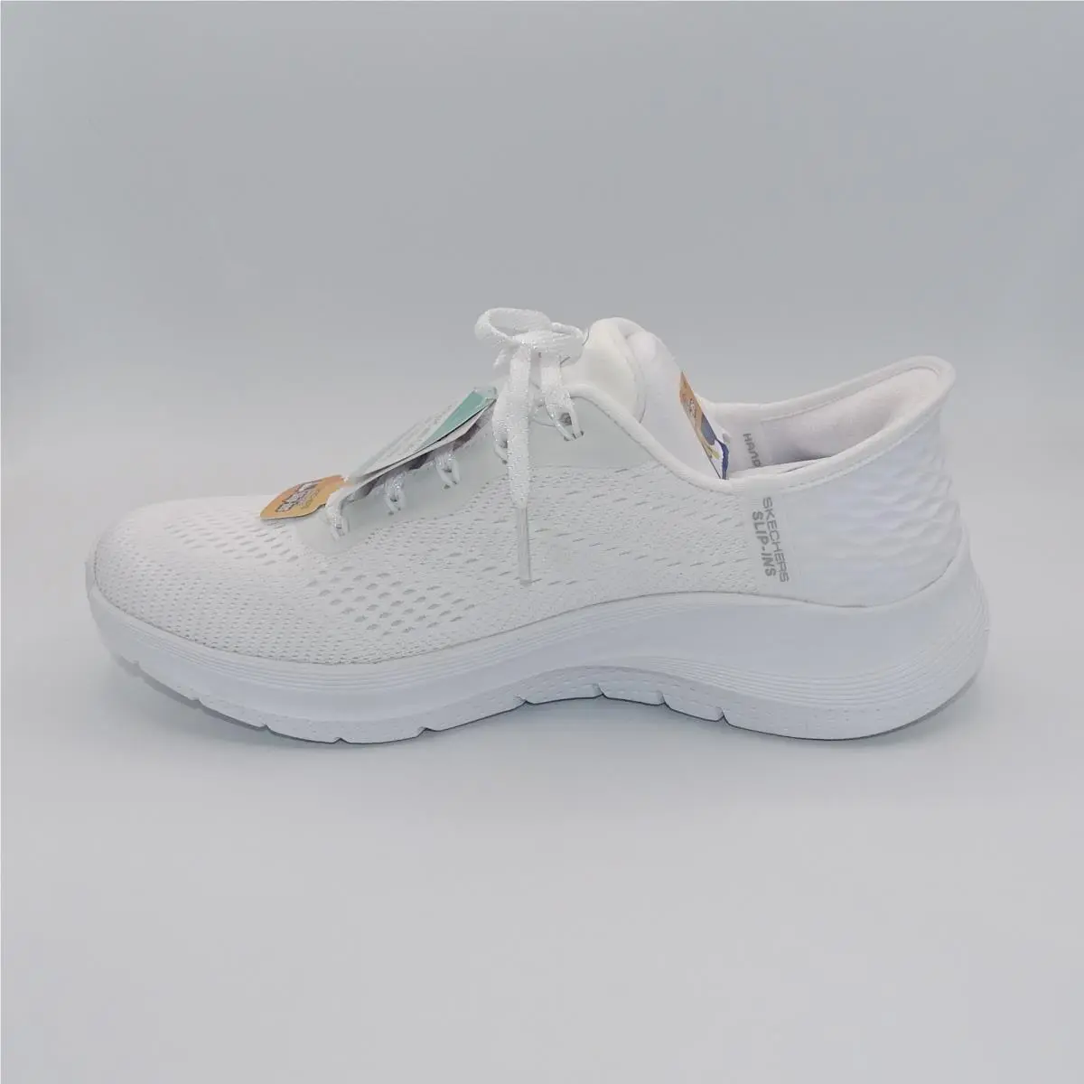 Skechers shoes - Skechers Arch Fit 2.0 Easy Chic Hands Free Slip-In - 150066 - White (UPC: 197976414877) 2