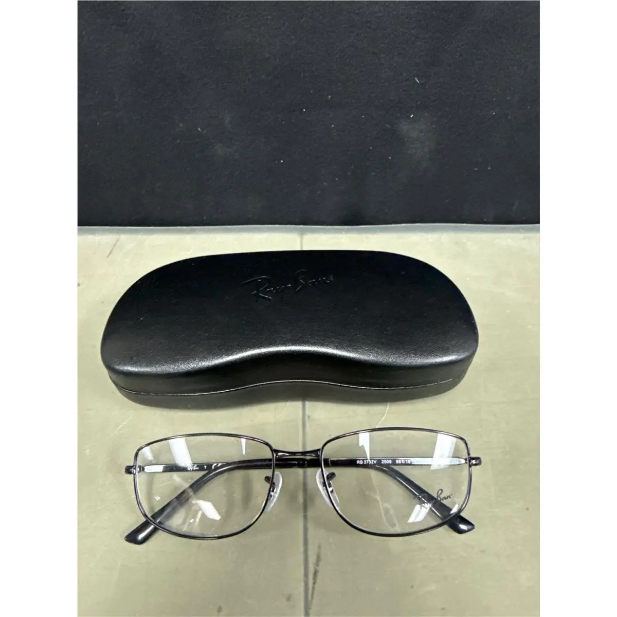 Ray-ban Unisex Rx3732v Rectangular Eyewear Frames