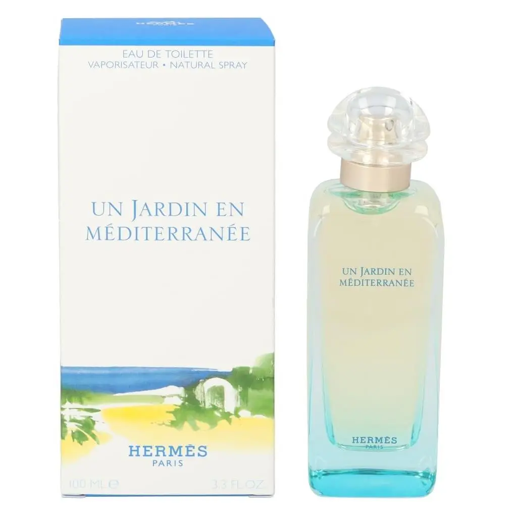 Un Jardin En Mediterranee By Hermes For Women. Eau De Toilette Spray 3.3 Ounces