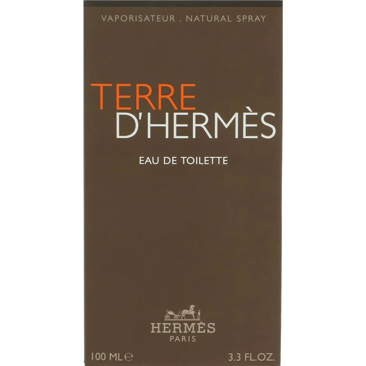 Terre D`hermes by Hermes For Men 3.3 oz Eau de Toilette Spray