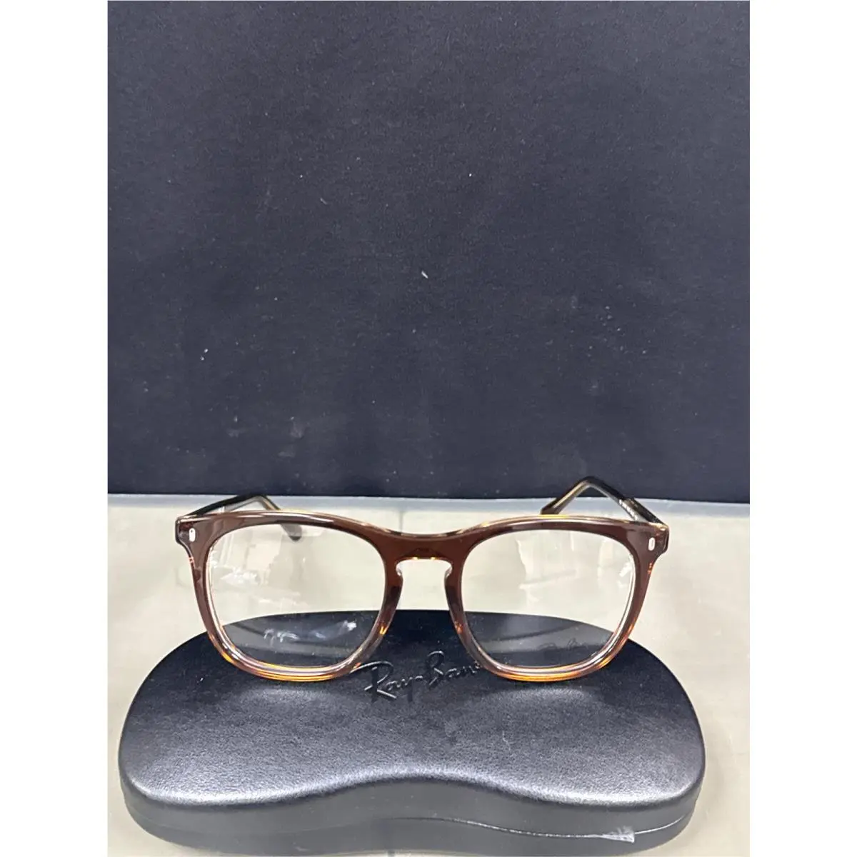 Ray-ban Rx2210vf Low Bridge Fit Square Demo Lenses Eyewear Frames